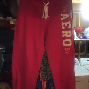 pink aero sweats
